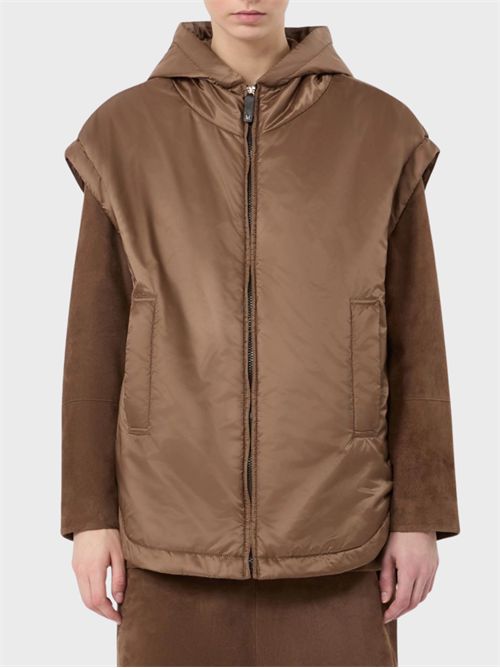 Oversized hooded padded vest MAX MARA THE CUBE | 2629296034600020